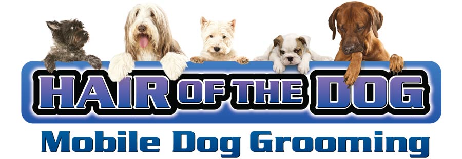 Hair of the Dog Mobile Grooming Logo Header